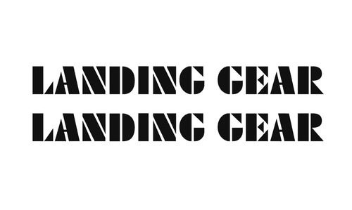 Racing landing gear bmx - racing,
